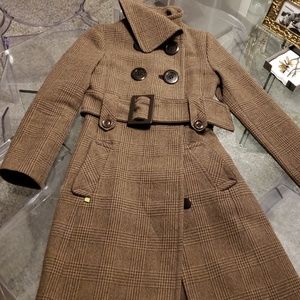 Soia & Kyo Brown coat small